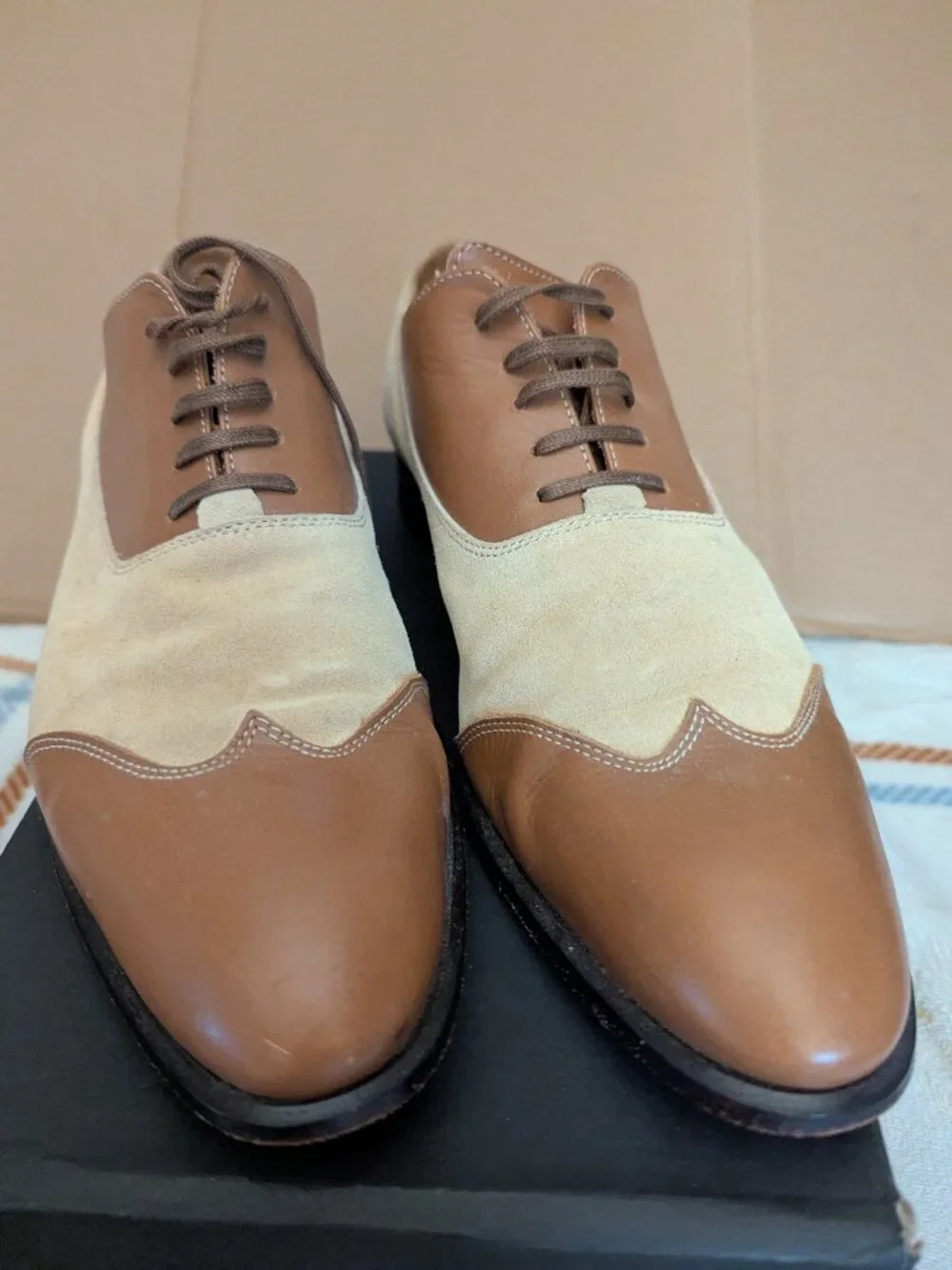 Mens Suede & Leather Derby's 